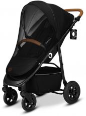 Прогулянкова коляска Lionelo Natt BLACK ONYX